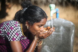 10$ donation to Water.org - Provides a lasting access to safe water for one person in the developing world. - AQUAOVO